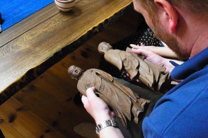 01:【Workshop】Carving of a 'Gojibutsu' ( personal Buddha statue ) - Etchu, Kamiichi-cho Town, Toyama prefecture